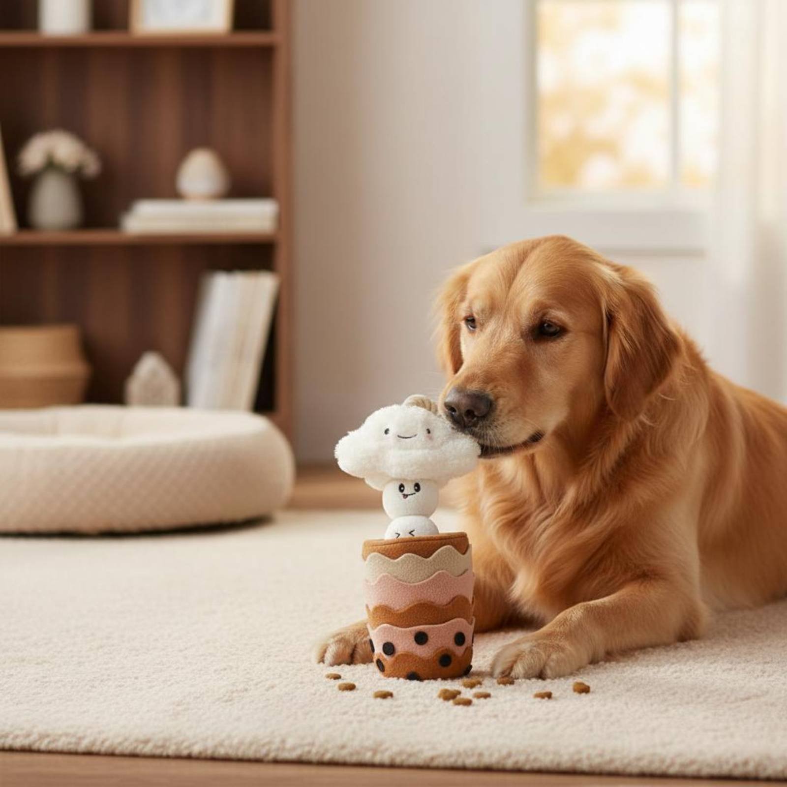 Interactive Dog Tug Toy Squeak - Pet Supplies Young recension och pris