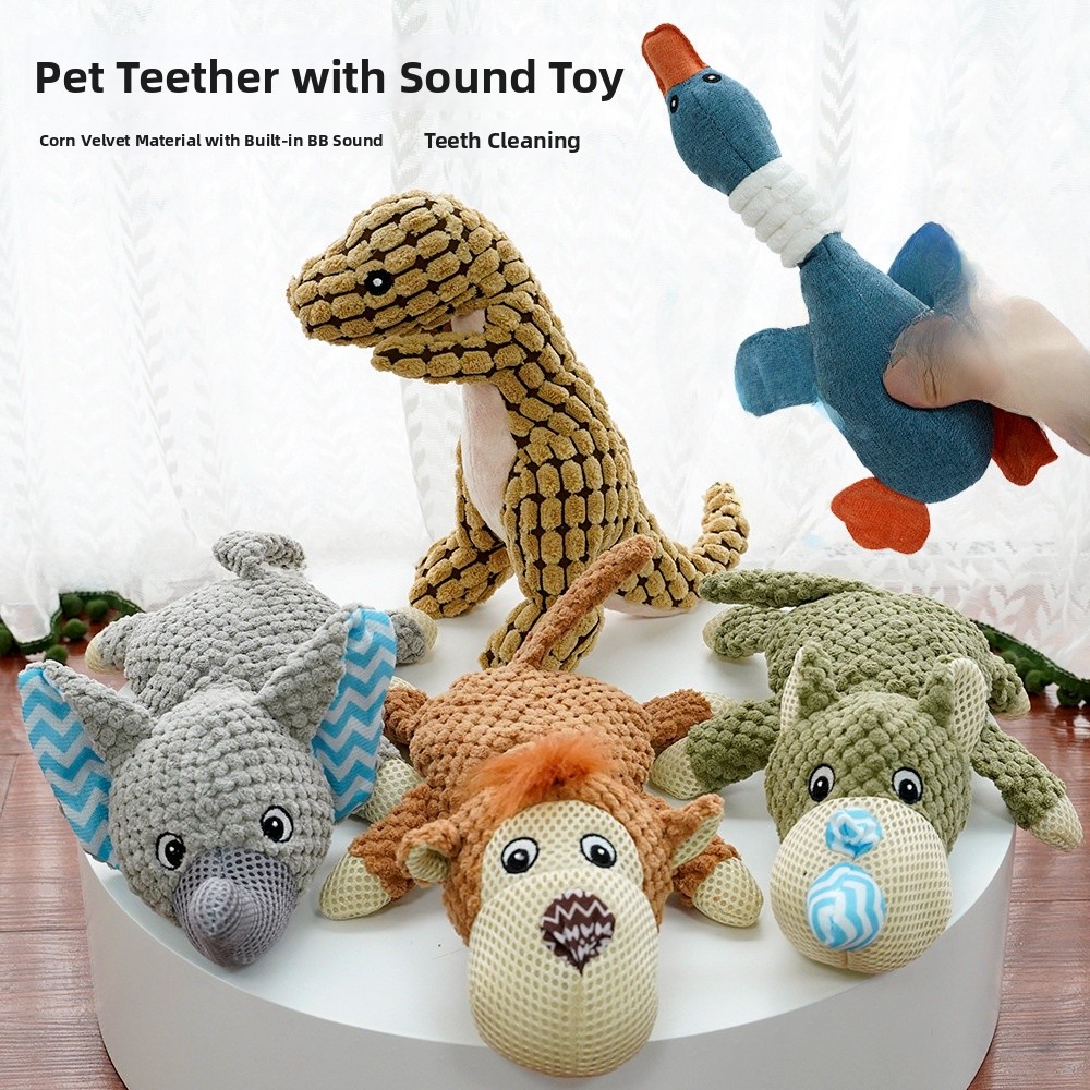 Interactive Plu Dog Toys Sound - Pet Supplies Young recension och pris