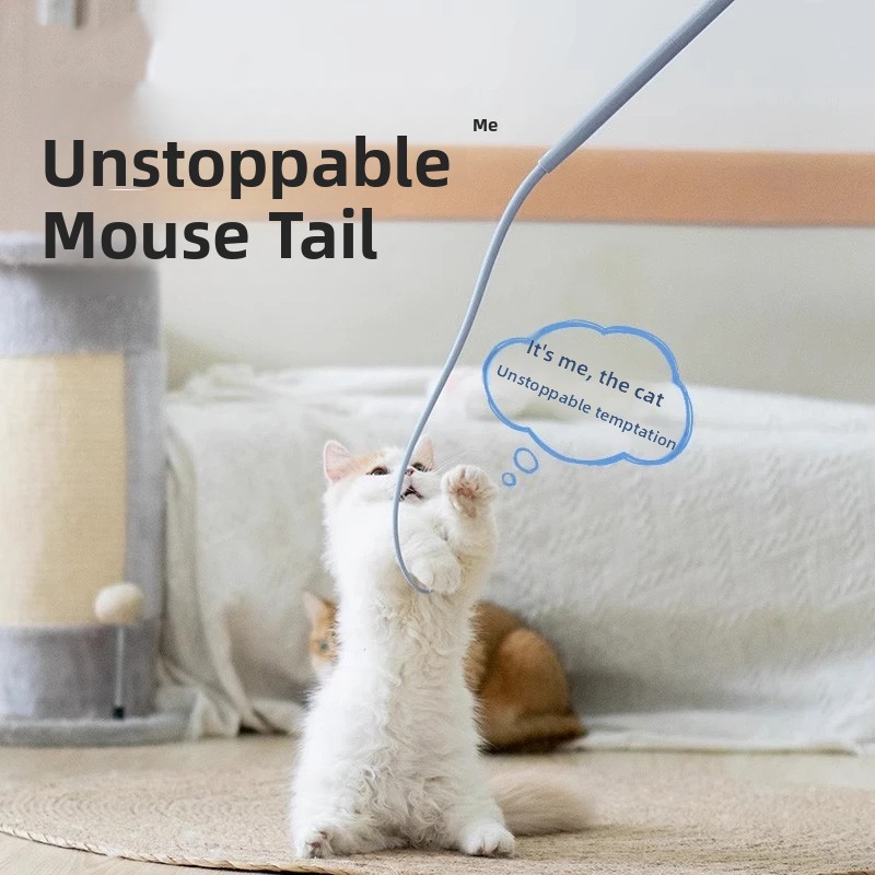 Interactive  Toy Mouse Tail Lo - Pet Supplies Young recension och pris