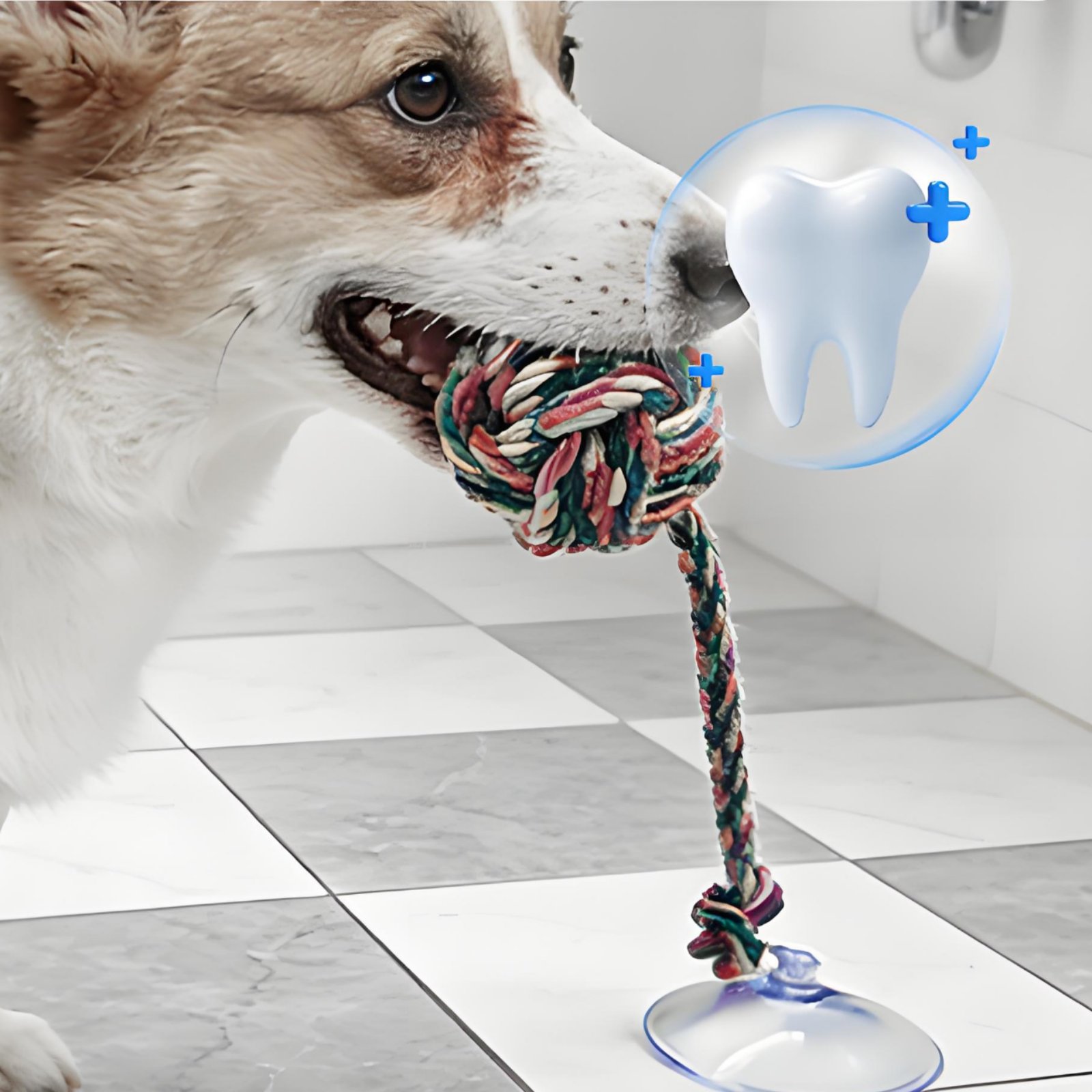 Suction Disc Dog Toy Gnaw Resi - Pet Supplies Young recension och pris