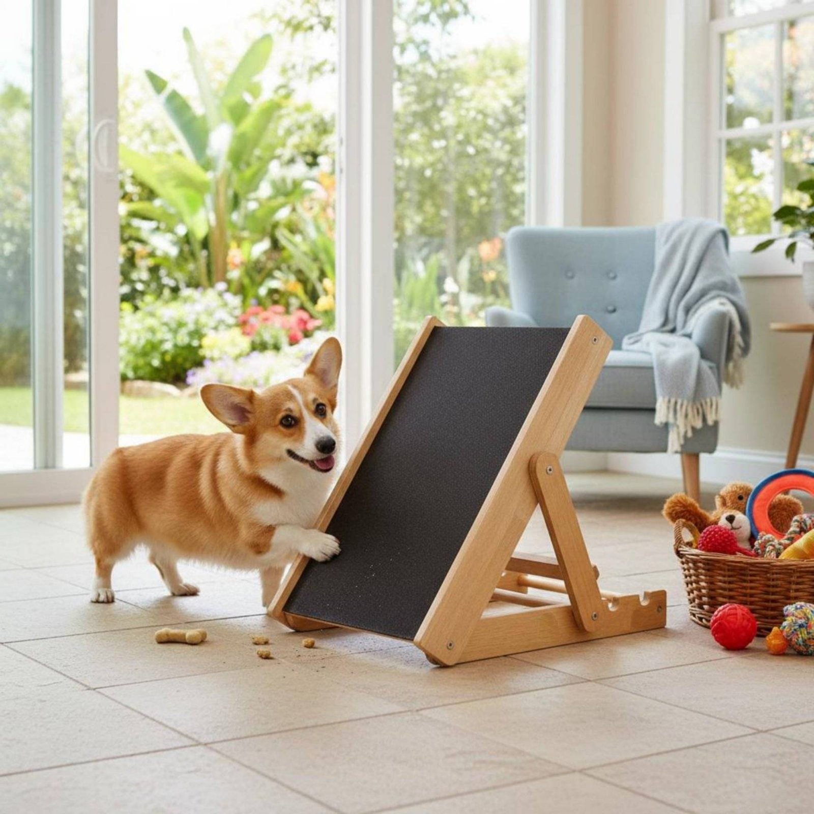 Wooden Dog Scratching Ramp Stu - Pet Supplies Young recension och pris